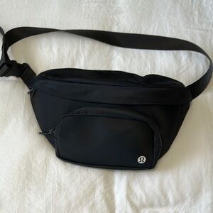 lululemon athletica Black Belt Bag Minimalist Design
